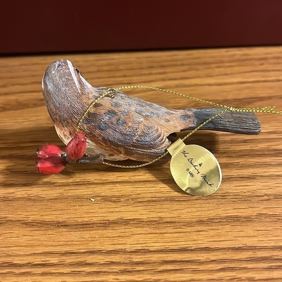 The Danbury Mint Christmas ornament - song sparrow - Picture 3 of 5